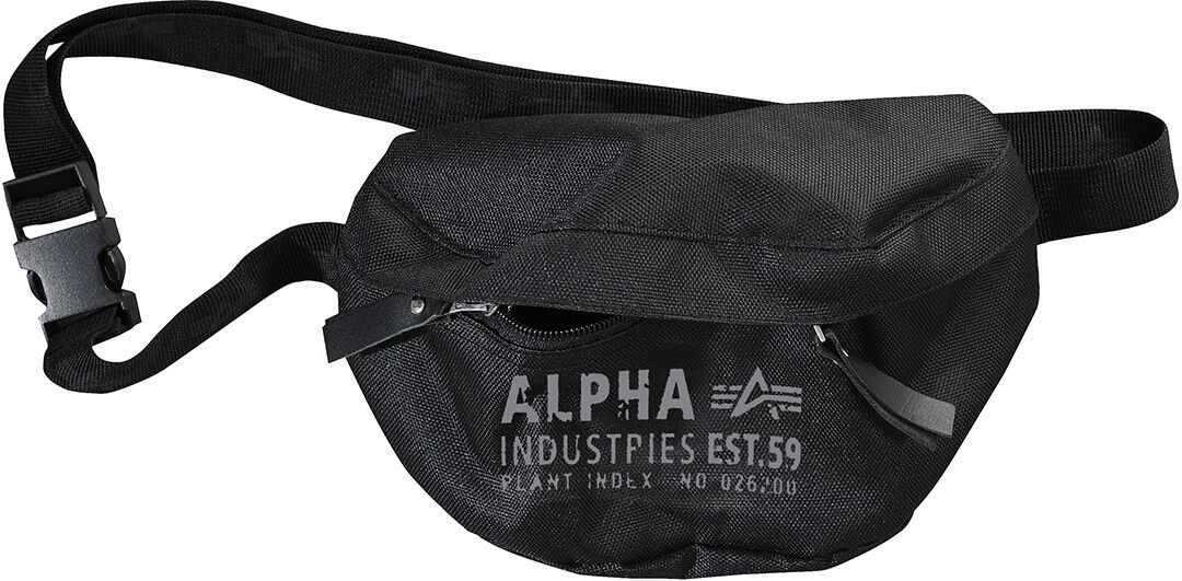 Alpha Industries Cargo Oxford Vyötärö laukku  - Musta - Size: yksi koko