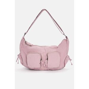 Pull&Bear Sac À Bandoulière Toile Poches Rose M female - Publicité