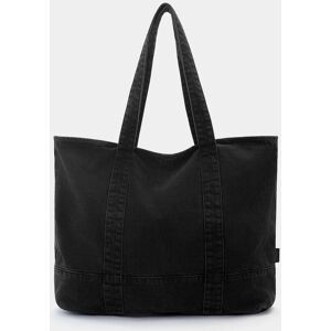 Pull&Bear Sac Cabas Denim À Personnaliser Noir M female - Publicité