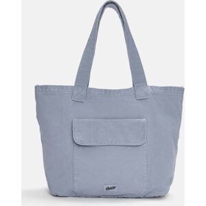 Pull&Bear Sac Cabas En Toile Avec Poche Bleu M male - Publicité