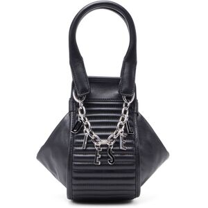 Diesel - D-Vina-RR XS - Sac à main en cuir - Sacs à Main - Femme - Noir UNI - Publicité