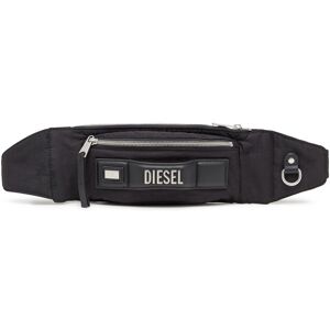 Diesel - Logos Belt Bag - Sac banane en nylon recyclé - Sacs ceinture - Mixte - Noir UNI - Publicité