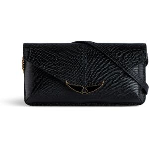 Zadig&Voltaire Pochette Bordeline Embossée Noir - Femme - Publicité