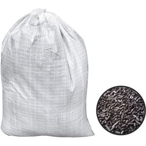 GGM Gastro - Charbon actif en grains en sac - 25 kg Blanc