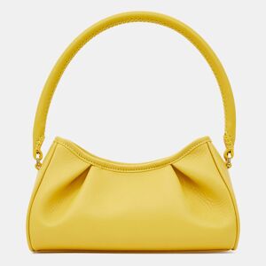 Elleme - Sac à main en Cuir Small Dimple jaune - 13x23x8,5 cm Soleil - Publicité