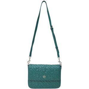 Texier - Sac bandoulière Refente de Cuir Juna vert - 24x18x7.5 cm Vert - Publicité