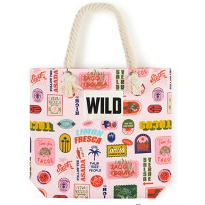 Wild - Tote-Bag Mateo rose - 40x43x10 cm Rose - Publicité