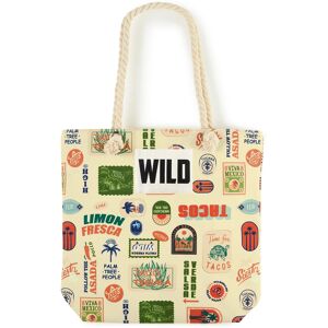 Wild - Tote-Bag Mateo vanille - 40x43x10 cm Vanille - Publicité