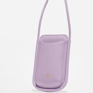 JW Pei - Pochette téléphone en Cuir Ayla violet parme - 12.2x2.3x19.6 cm Violet parme - Publicité