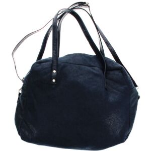 Sac à main bandoulière réversible bleu foncé – Femme - 36x45cm Bleu - Publicité