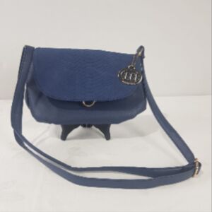 sac bandoulière bleu femme - Manoukian - Publicité