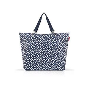 Reisenthel Sac shopping Signature Navy XL - - Bleu - Polyester - Publicité