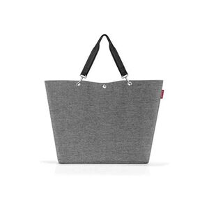 Reisenthel Sac shopping Twist Silver XL - - Gris - Polyester - Publicité