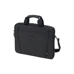 Dicota Eco Slim Case BASE - Sacoche pour ordinateur portable - 13" - 14.1" - noir - Publicité