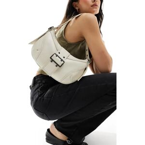 Pull&bear Pull & Bear - Sac style western Ã  boucle - Blanc Blanc One Size female - Publicité