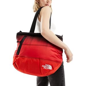 The North Face - Nuptse - Cabas matelassÃ© en duvet - Rouge effet dip-dye Rouge One Size female - Publicité