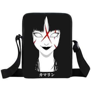 Xkbmanga04-L23cm W16cm Hcm6 -Japonais Horreur Manga Messenger Sac Femmes Sacs À Main Hommes Décontracté Voyage Sac Enfants Petits - Publicité