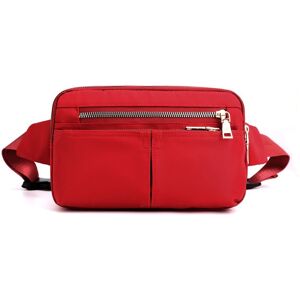 Rouge -Uniex ? Sac À Bandoulière Étanche Unisexe Pour Hommes Et Femmes, À La Mode, Pochette Pour Téléphone, - Publicité