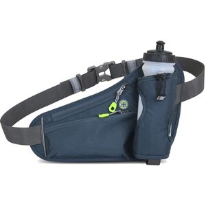 Sac Ceinture D'hydratation Sport Sac Banane Avec Porte Bouteille D' Pour Homme Femme Course Cyclisme Randonn¿¿E Marche Gris Fonc¿¿ - Publicité