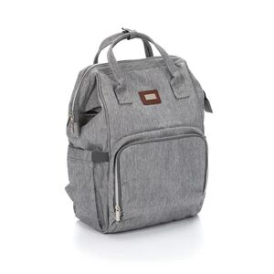 fillikid Sac à langer à dos Paris mélange gris clair