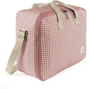 Walking Mum Valise de maternité I Love Vichy rose