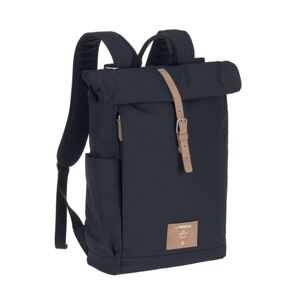 LÄSSIG Sac à langer dos Rolltop bleu nuit