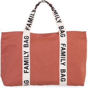 CHILDHOME Sac à langer Family Bag Signatur Canvas terracotta