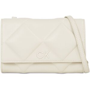 Sac à main Calvin Klein Re-Lock Quilt Mini Bag K60K611086 Dk Ecru PC4 - Publicité