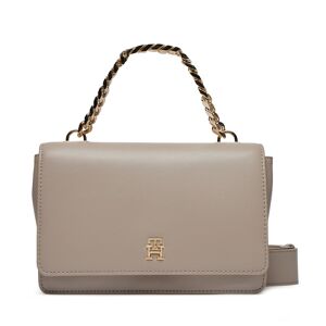 Sac à main Tommy Hilfiger Th Refined Med Crossover AW0AW15725 Smooth Taupe PKB - Publicité