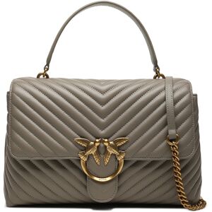 Sac à main Pinko Love Lady Puff Big Cl . AI 23-24 PLTT 100042 A0GK Beige I68Q - Publicité