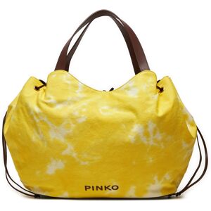 Sac à main Pinko Pagoda Extra Shopper PE 24 PLTT 102911 A1MB Jaune - Publicité