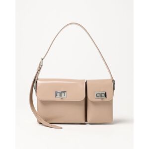 Sac Porté épaule BY FAR Femme couleur Beige OS