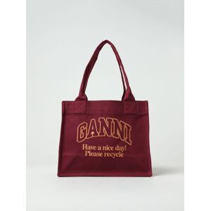 Sac Cabas GANNI Femme couleur Rouge OS - Publicité