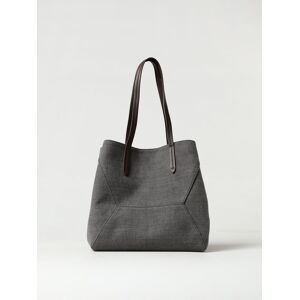 Sac Cabas BRUNELLO CUCINELLI Femme couleur Gris OS - Publicité