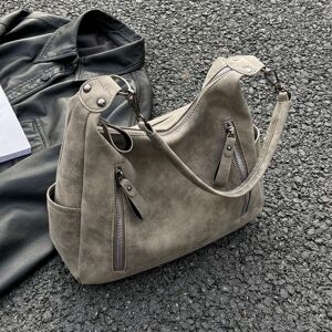 Yogodlns sac à bandoulière en cuir mat pour femmes grande capacité voyage d hiver sacs à main pour femmes sacs à bandoulière marque Design Shopper fourre-tout - Publicité
