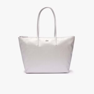 Sac Cabas L.12.12 Concept Seasonal Lacoste NF4385SJ silver (C79) - Publicité