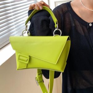 Poignée sac femme portefeuille rétro en cuir PU Lux sac à bandoulière nouvelle mode Shopper vert taille bandoulière marée 18A5672 - Publicité