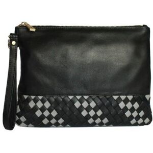 Eastern Counties Leather Womens/Ladies Carmen Wave Detail Clutch Bag - Publicité