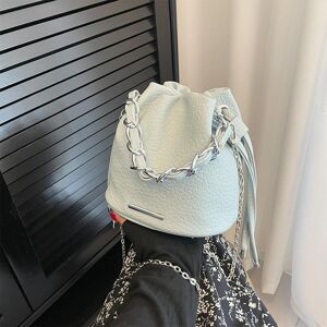 PU Crocodile Women Bag Nouveau sac à bandoulière frais et Simple, sac seau à chaîne de haute qualité, à la mode et polyvalent - Publicité
