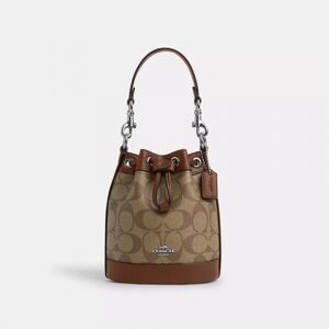 Coach Mini Sac Seau En Toile Signature - Publicité