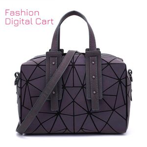 Fashion Digital Cart Sac à main tendance pour femmes, sac à bandoulière lumineux, sacoches géométriques, sac à bandoulière de grande capacité - Publicité