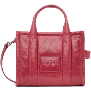 Marc Jacobs Petit cabas 'The Tote Bag' rose en cuir verni et froissé - UNI - Publicité