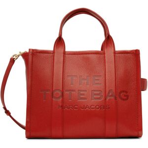 Marc Jacobs Cabas 'The Leather Medium Tote Bag' rouge - UNI - Publicité