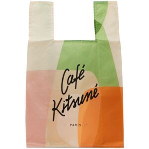 Maison Kitsuné Cabas 'Café' multicolore - UNI - Publicité