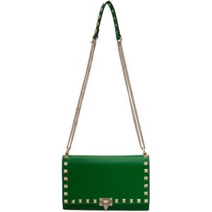 Valentino Garavani Petit sac à bandoulière Rockstud23 vert - UNI - Publicité