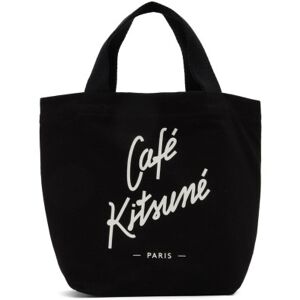 Maison Kitsuné Mini cabas 'Café Kitsuné' noir - UNI - Publicité