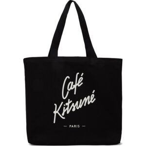 Maison Kitsuné Cabas 'Café Kitsuné' noir - UNI - Publicité