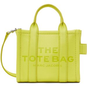 Marc Jacobs Mini cabas 'The Tote Bag' jaune en cuir - UNI - Publicité