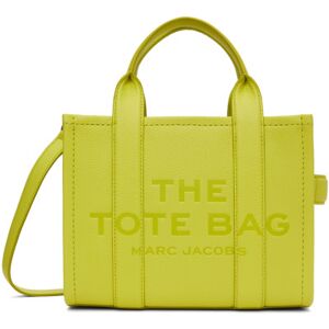 Marc Jacobs Petit cabas 'The Tote Bag' jaune en cuir - UNI - Publicité