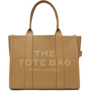 Marc Jacobs Grand cabas 'The Tote Bag' brun clair en cuir - UNI - Publicité